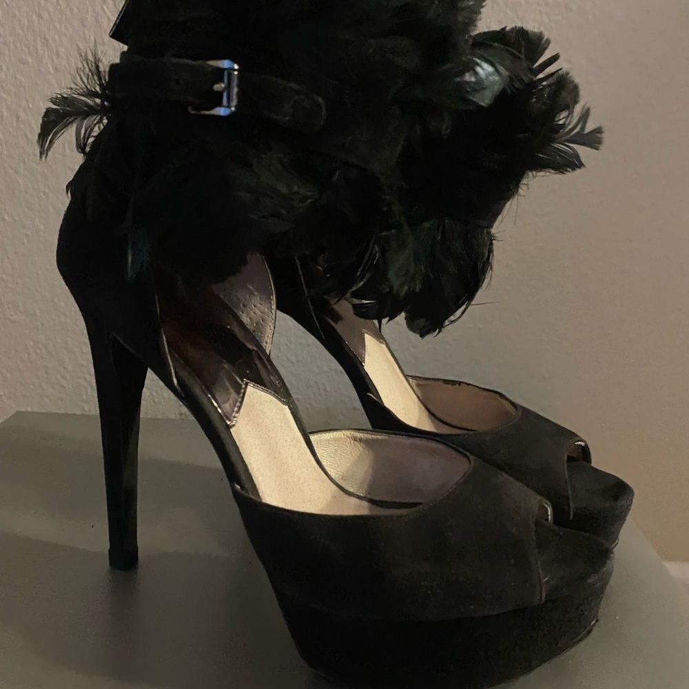 Michael Kors feather heels
